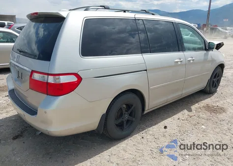 2006 Honda Odyssey Touring из США, поврежденный, VIN 5FNRL38826B075562